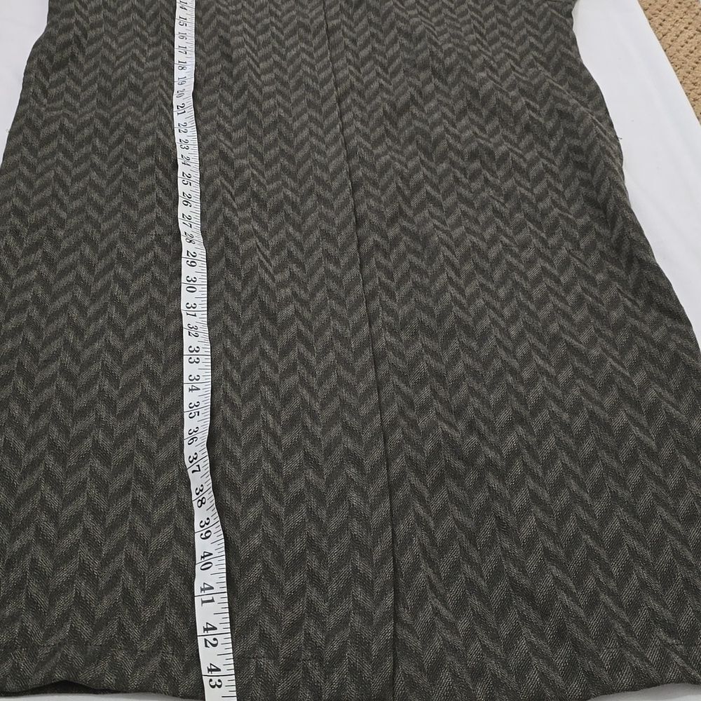 OPUS 204 SEATTLE VINTAGE LAGENLOOK Women's WOOL Chevron Coat L - Picture 5 of 8